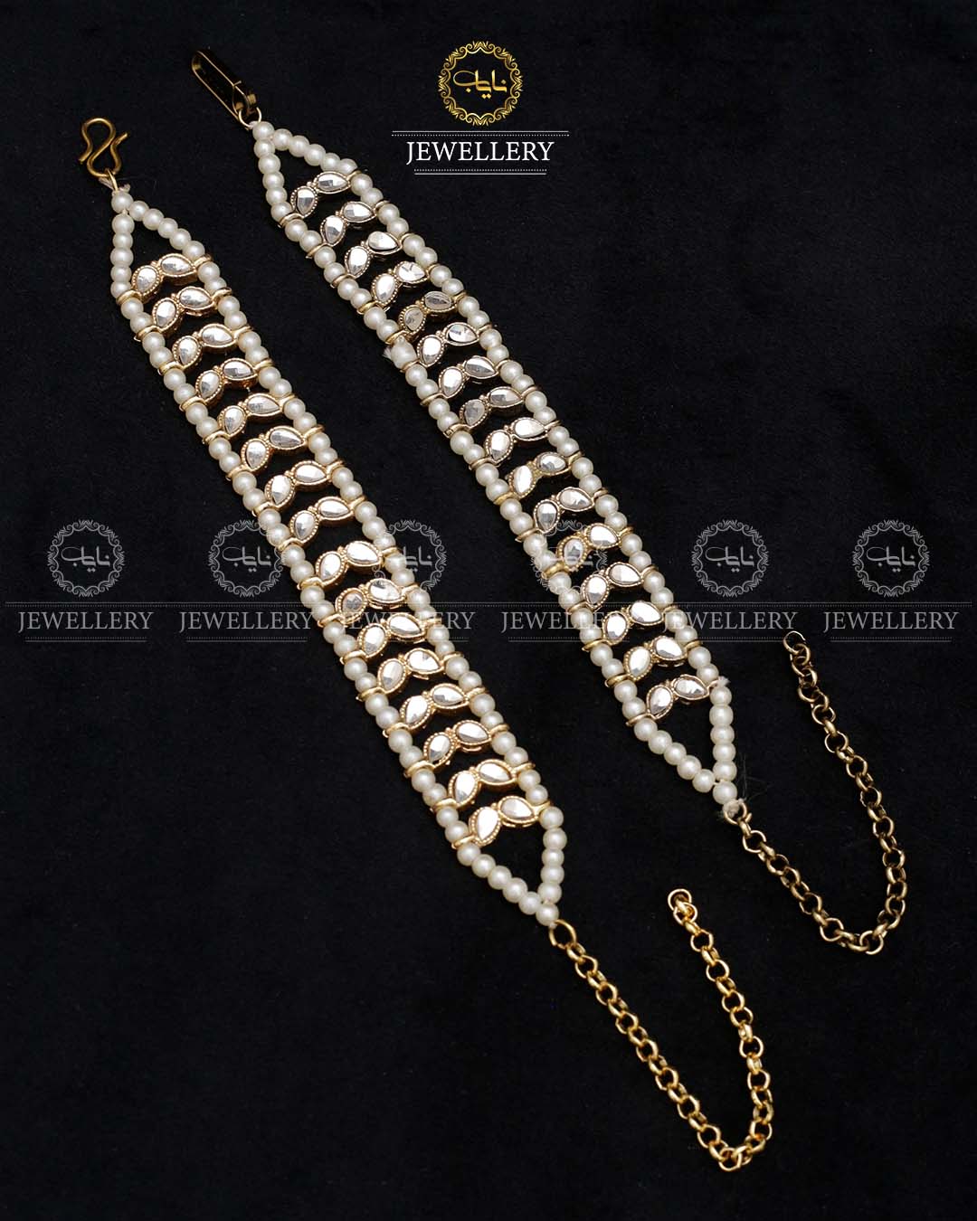 Kundan Bracelet Free size BL-5046