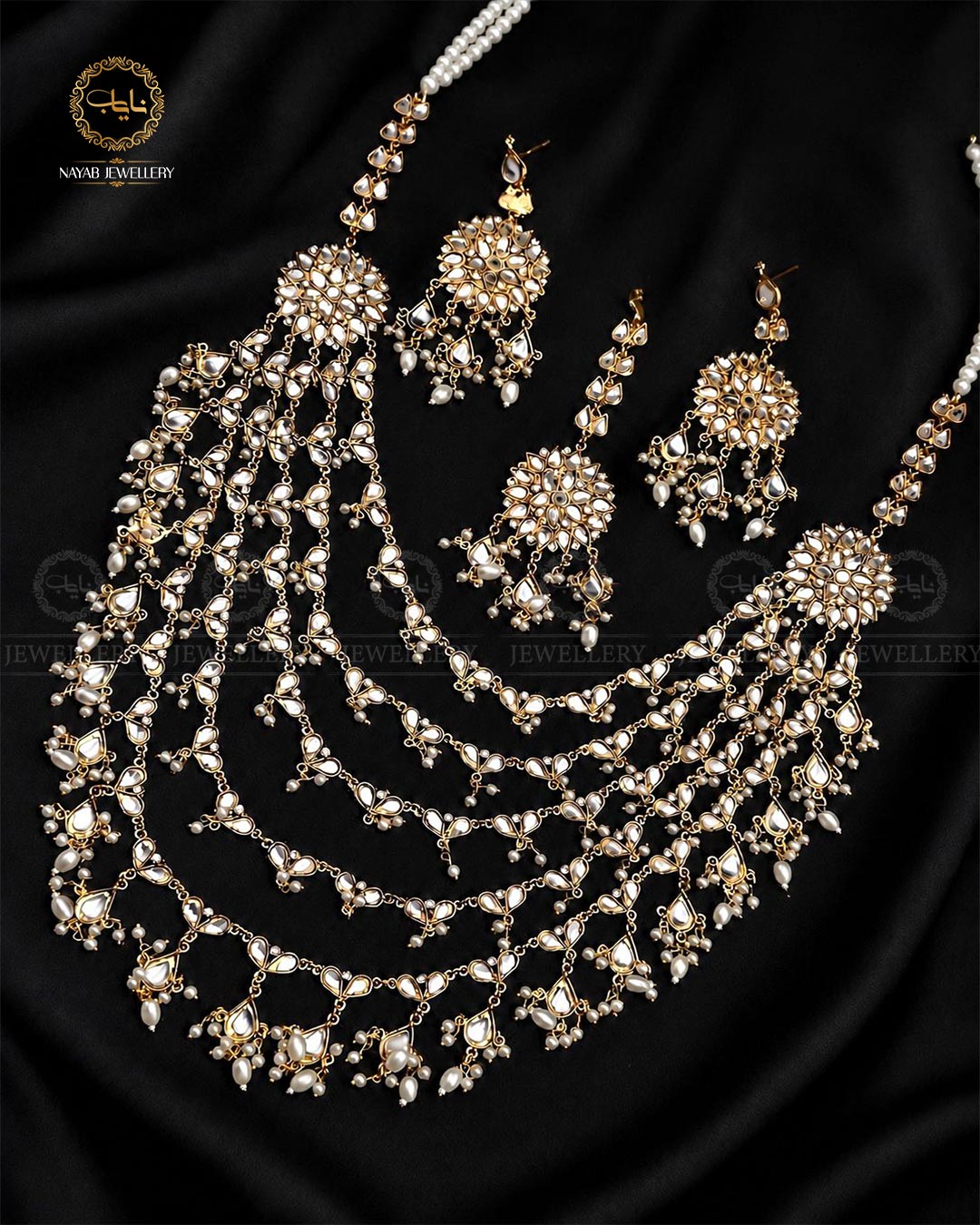 Kundan 5 layers Mala set ML-2030
