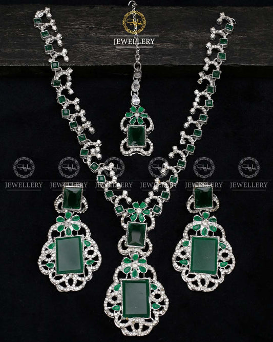 Anita Ambani Mala Set-2565 Silver