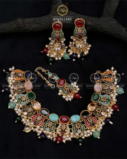 Zuhaa  Necklace set N-1020