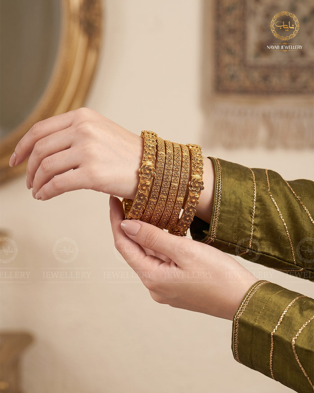 Salwa 6 pcs Bangles Set BL-5066