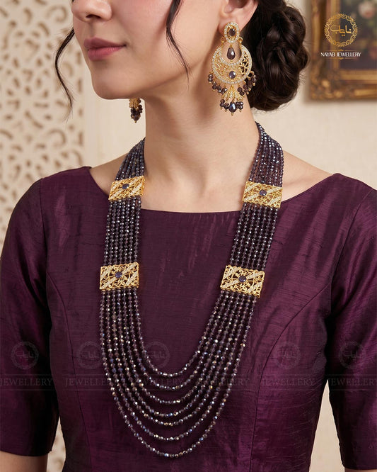 Hyedrabadi Crystal Mala ML-2026