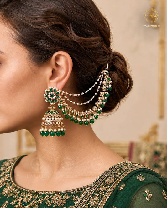 Bahubali sahara Jhumki-2103-Golden