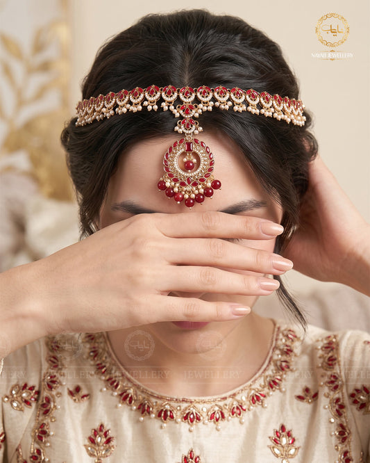 Chand Zarcon Sheesh Patti-2356-Golden