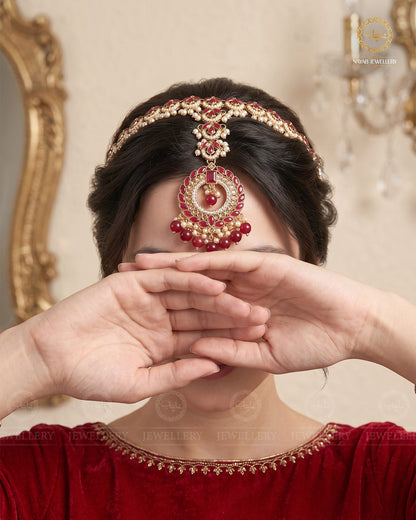 Chand Zarcon Sheesh Patti-2356-Golden