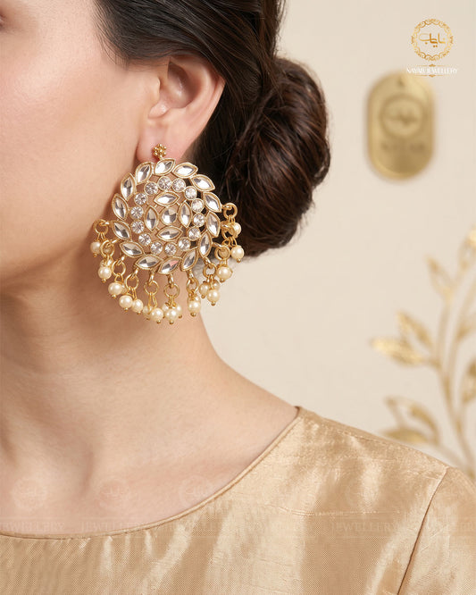 Iram kundan Studs -2651
