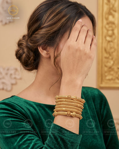 Krizma 6 pcs bangles set -2139