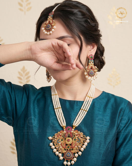 Noratan Bridal Maala Set NJ-1305