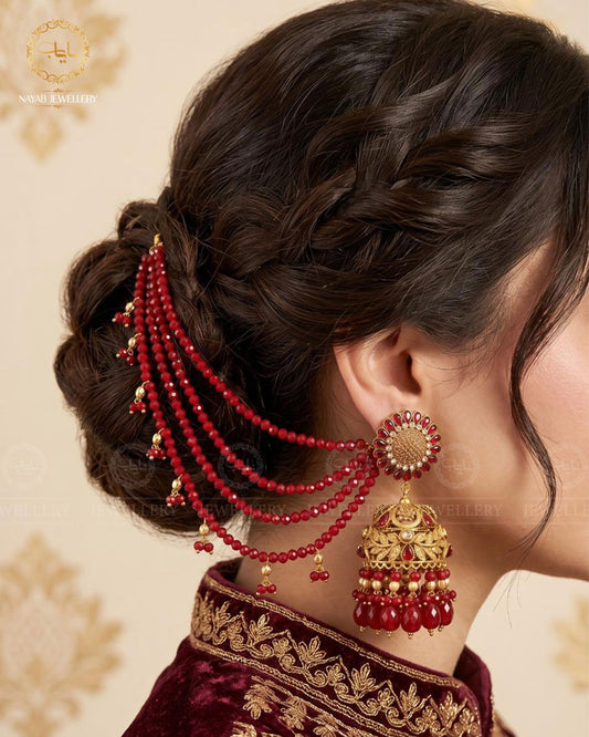 Designer Bahubali Sahara Earrings E-3005