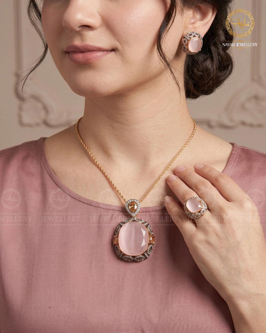 Bloom Jarao With Doublet Stones Combo set -2202