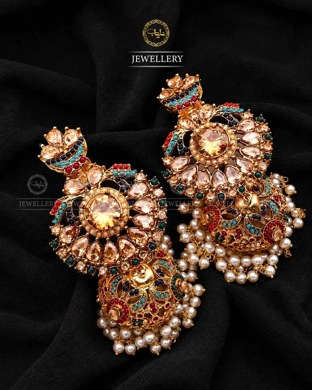 Noratan Big size jhumka -E-100