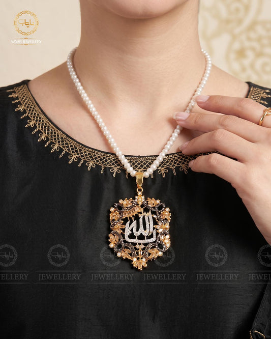 zarcon Calligraphy Allah Locket A-614
