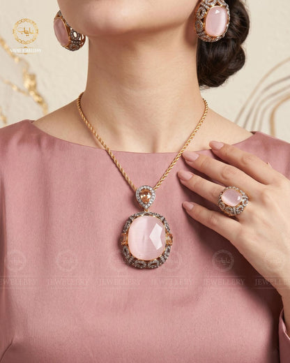 Bloom Jarao With Doublet Stones Combo set -2202