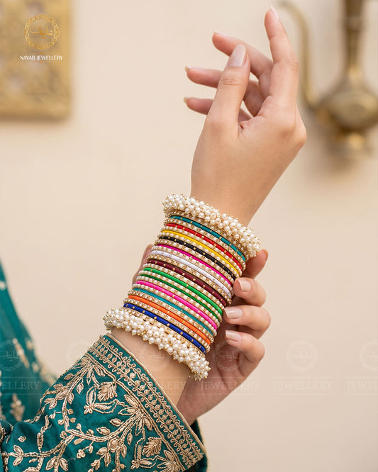 Gajra Multi Bridal Bangles set-2549