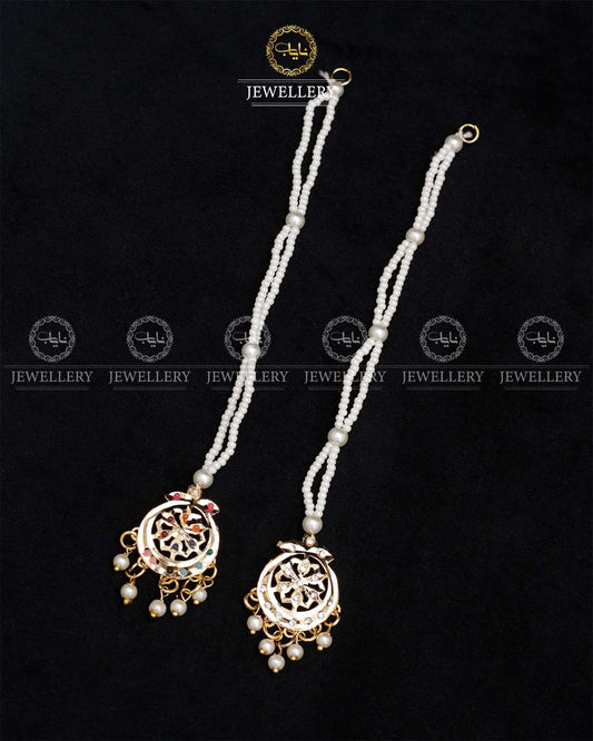 Gold plated Hyedrabadi Tika A-6018