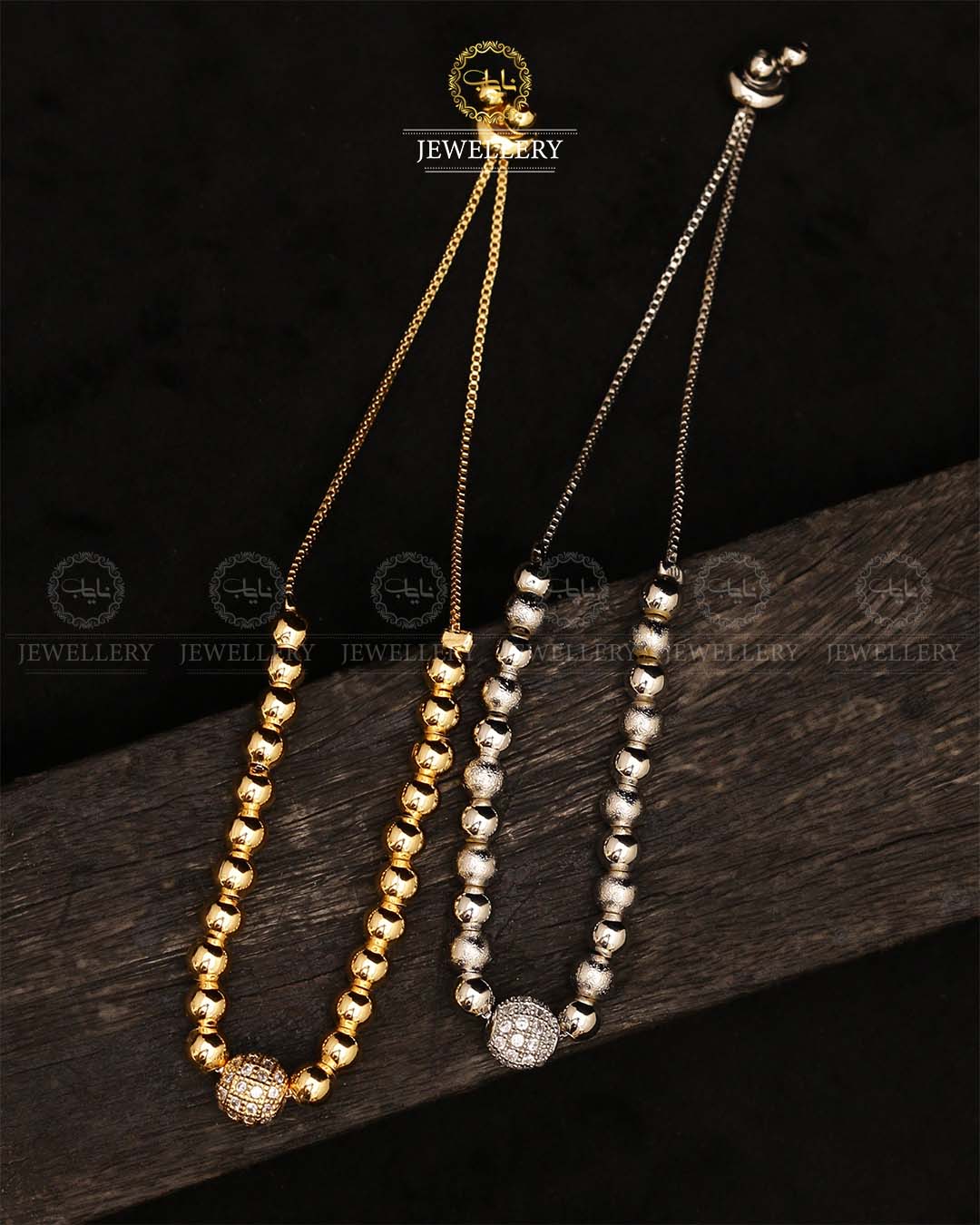 Bowl Up down Bracelet-2666 Nayab Jewellery