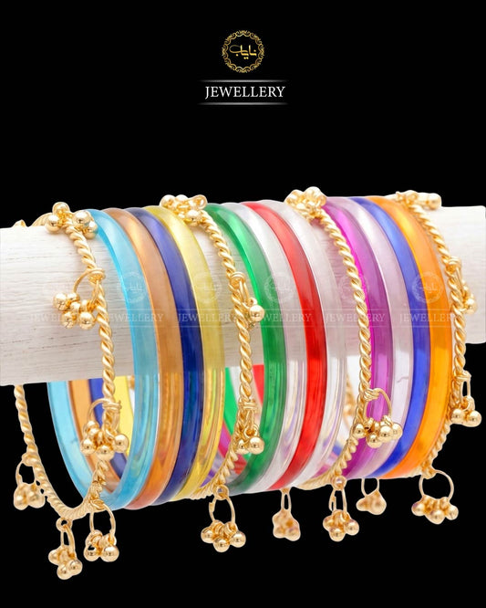Viral Kashmiri Jelly 16 pcs Bangles set BL-5060