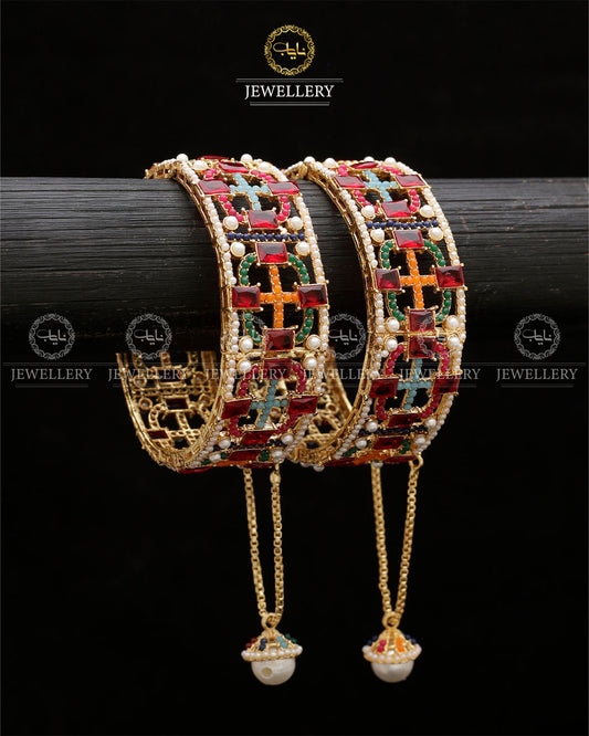 Nazia Noratan openable Bangles BL-5053