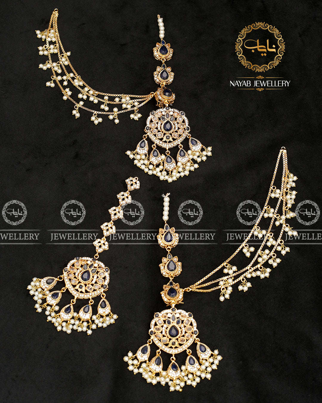 Zirconia Earrings Tika set  E-3034