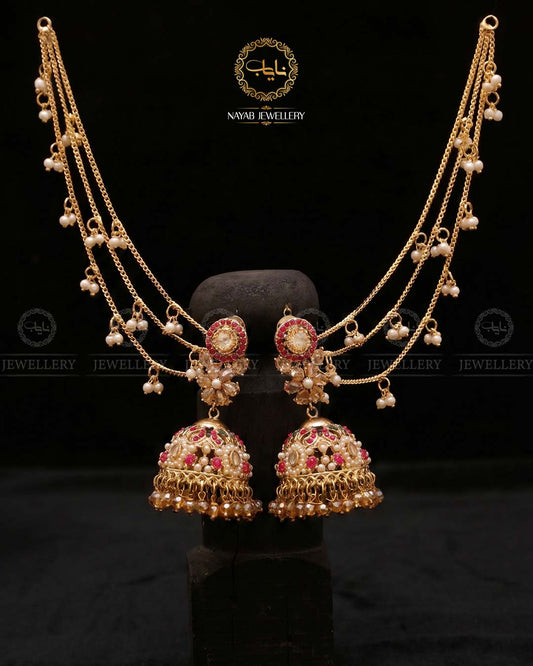 Noratan Shara Jhumka-2598