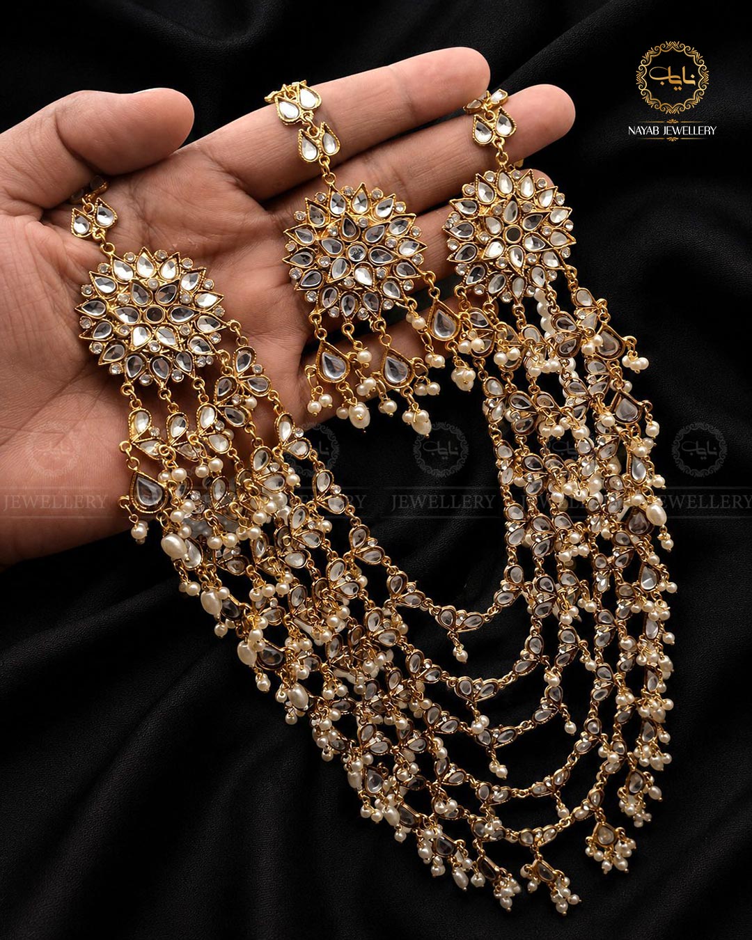Kundan 5 layers Mala set ML-2030