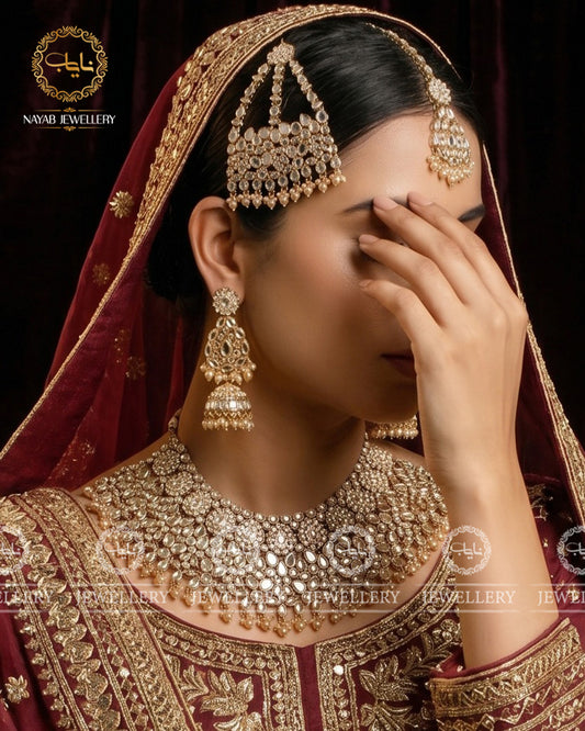 Nagma Kundan Bridal Set BR-8007