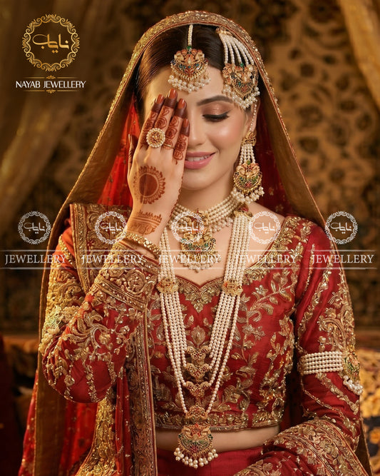 Hyedrabadi Bridal set BR-8009