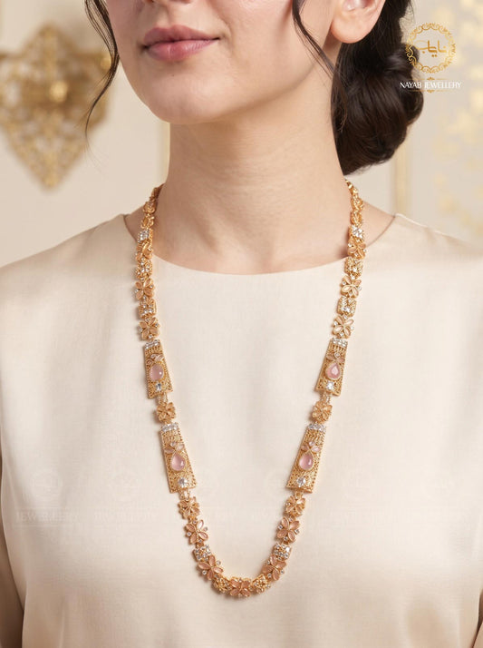 Light Weight Fancy Egyptian Mala (Without Earrings)  NJ-1165