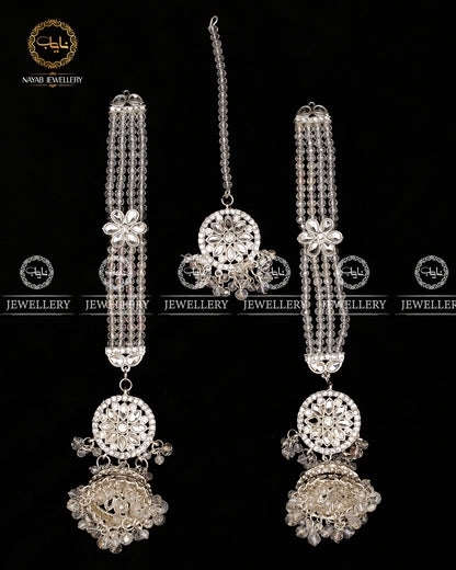 Kundan Jhumka Tika E-3044